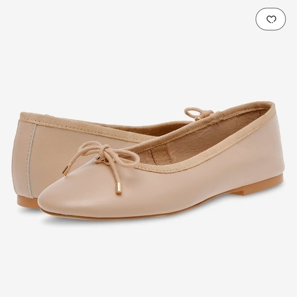 Steve Madden Seemly Ballet Flat - Tan leather - Picture 2 of 16